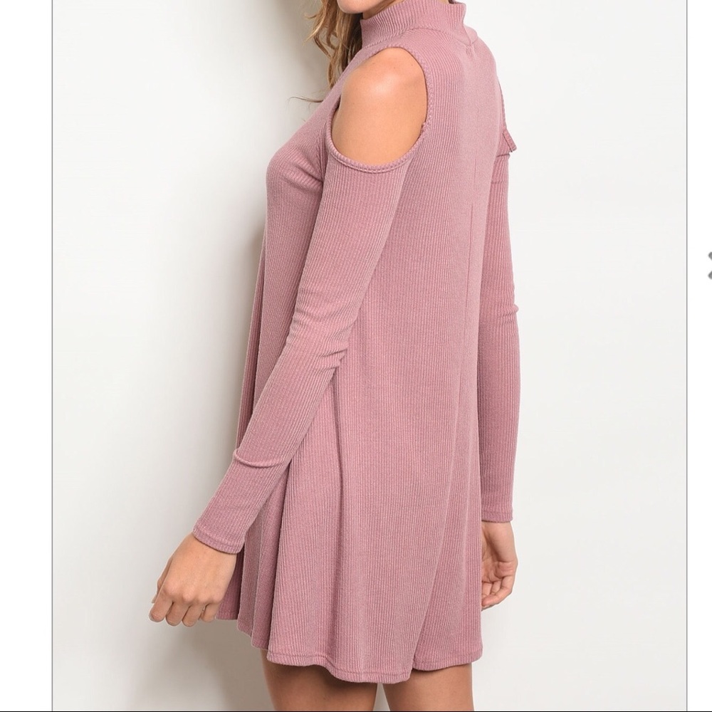 MAUVE TUNIC DRESS @LAST ONE - Picture 3 of 3